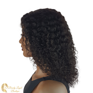 4x4 Jerry Curl Closure Wig