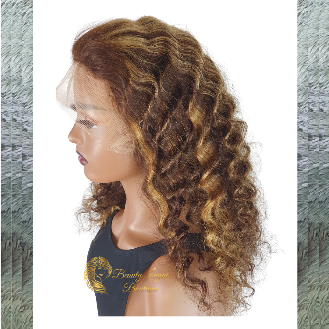 Deep Curly Lace Front Wig