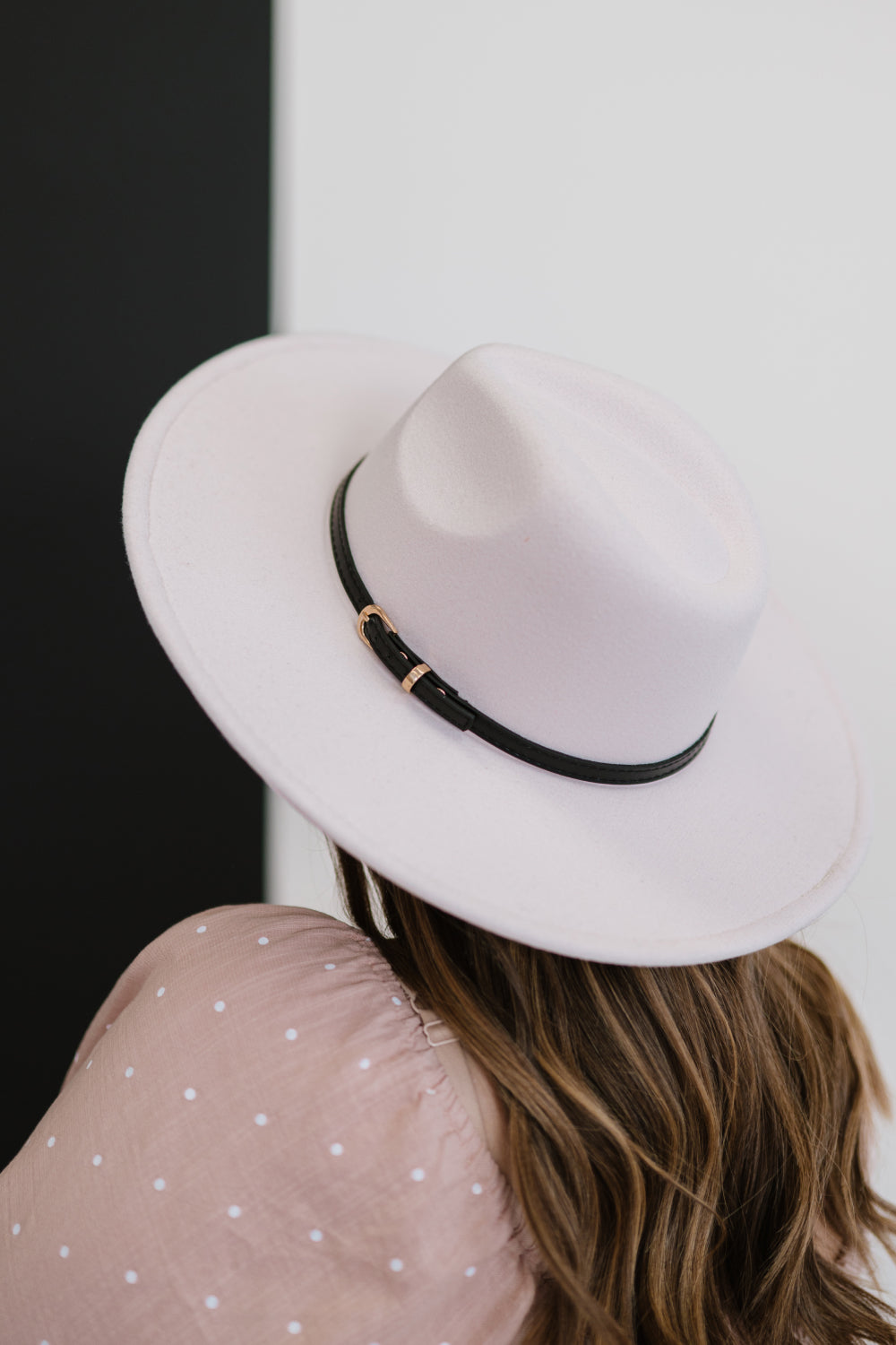 If I Could Wide Brim Fedora Hat