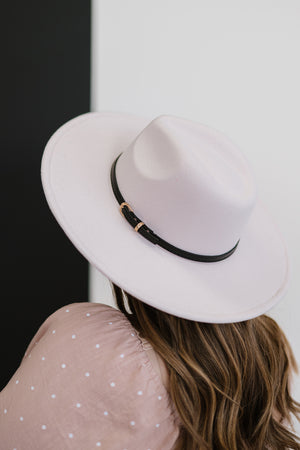If I Could Wide Brim Fedora Hat
