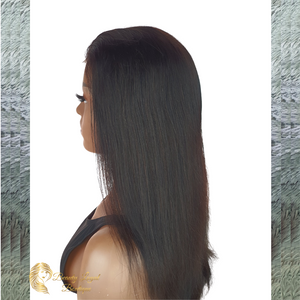 4x4 Straight Free Part Closure Wig