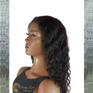 4x4 Water Wave Free Part Closure Wig