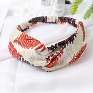 Tropical Print Head Band