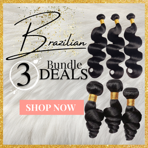 3 BRAZILIAN BODY WAVE BUNDLE DEALS