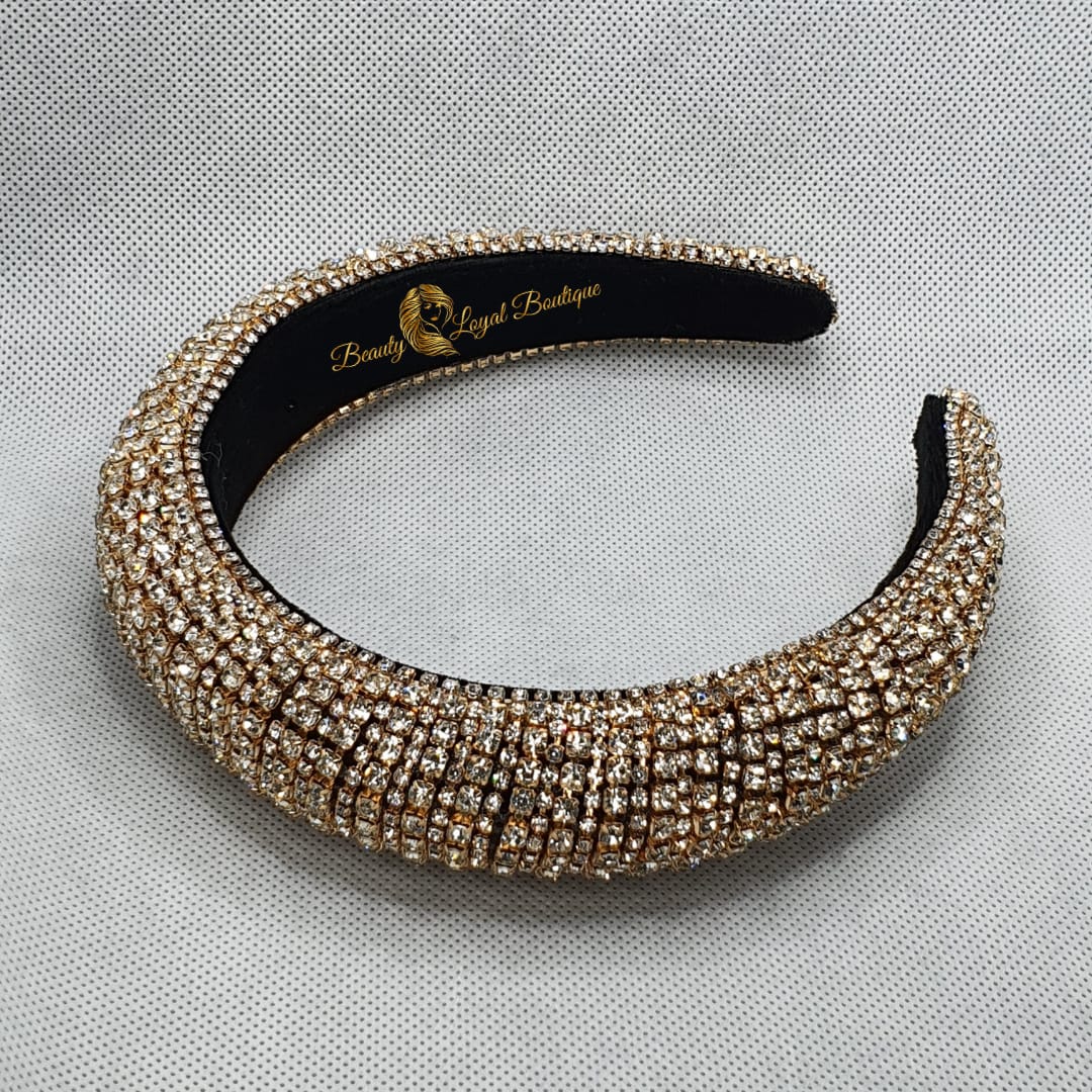 Gold Rhinestone Headband