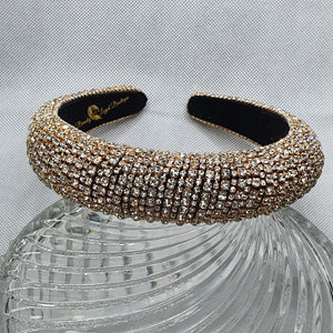 Gold Rhinestone Headband