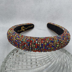 Multicolor Rhinestone Headband