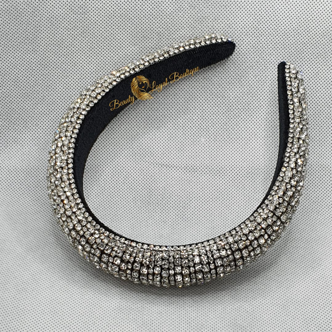 Silver Rhinestone Headband
