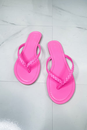 Beach Braided Strap Flip Flop