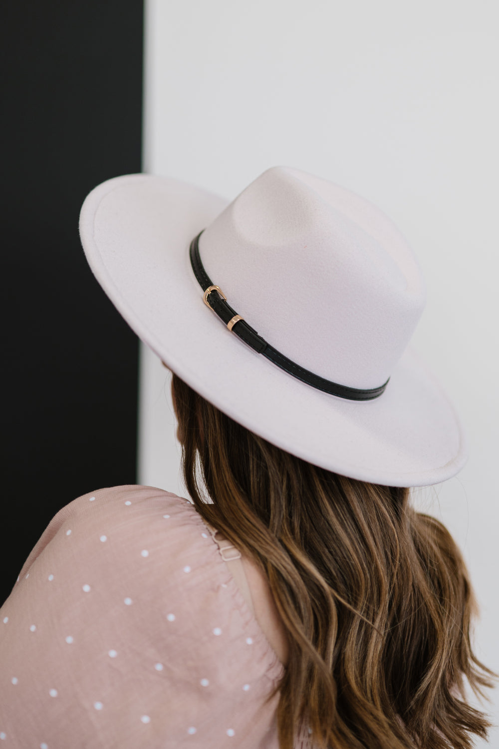 If I Could Wide Brim Fedora Hat