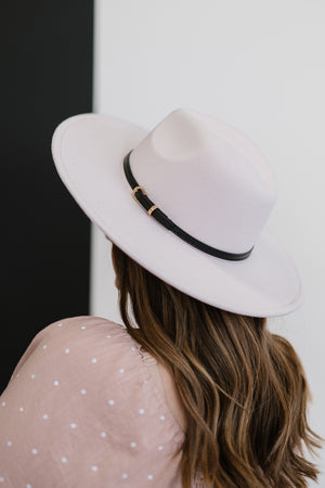 If I Could Wide Brim Fedora Hat