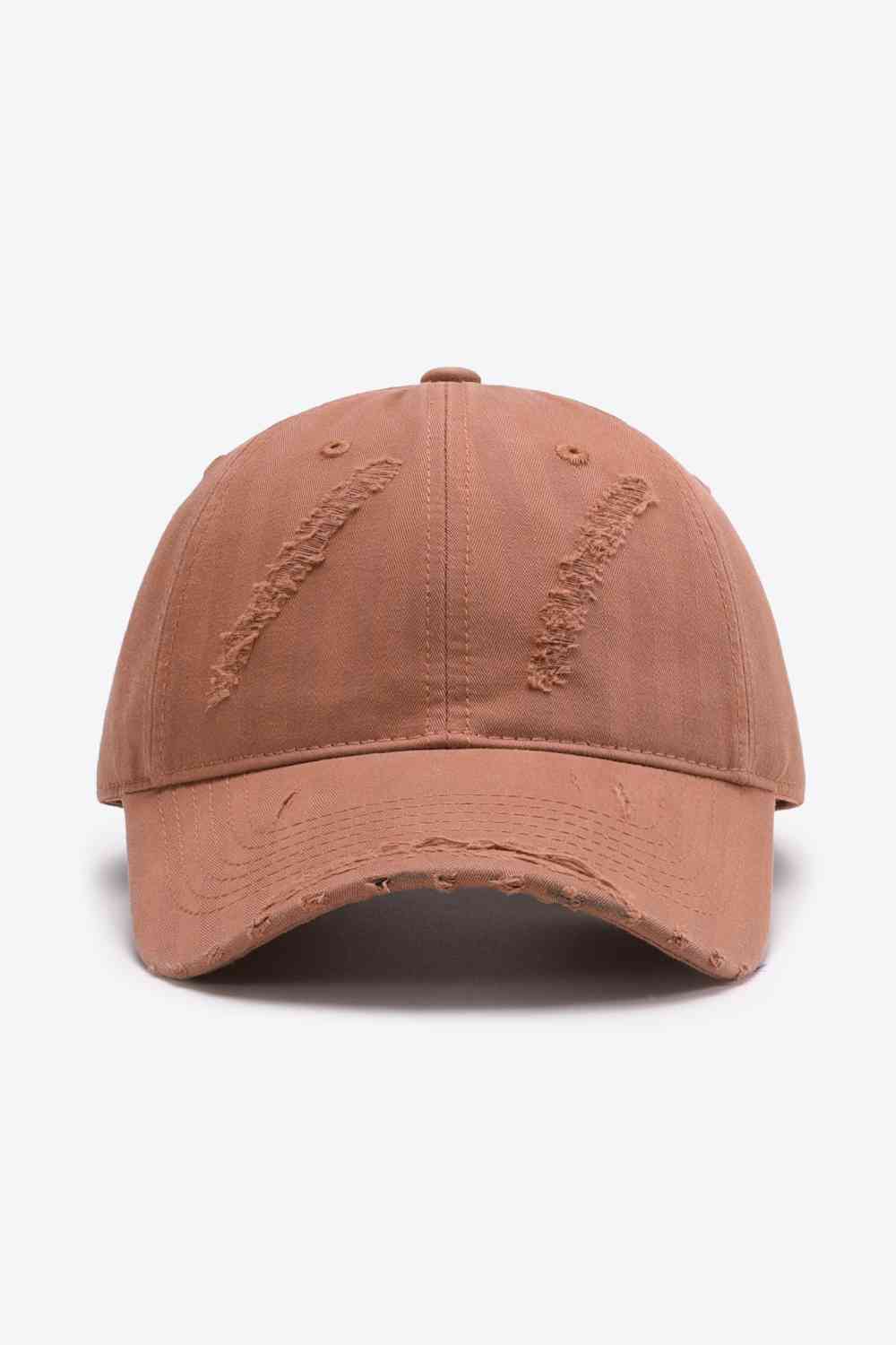 Distressed Adjustable Baseball Cap